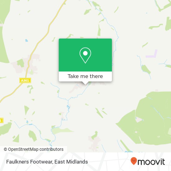 Faulkners Footwear map