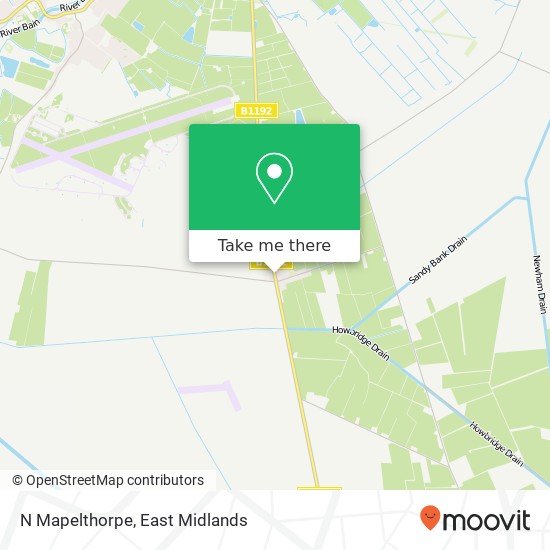 N Mapelthorpe map
