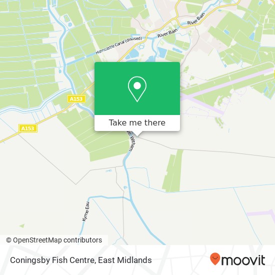 Coningsby Fish Centre map