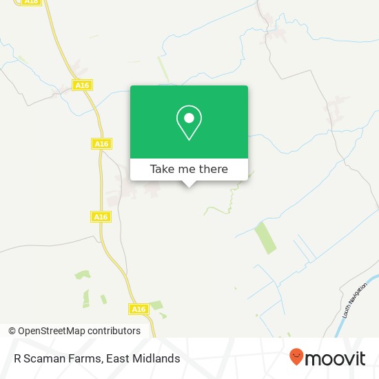 R Scaman Farms map
