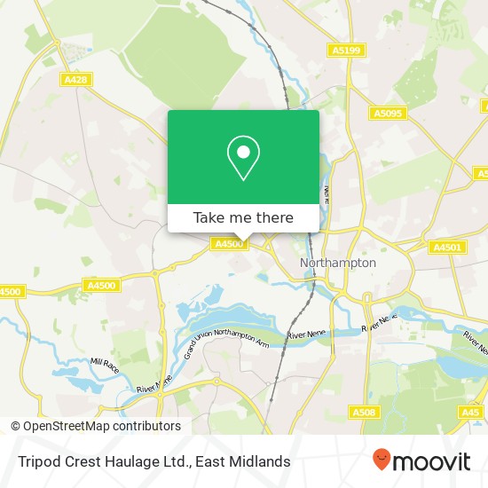 Tripod Crest Haulage Ltd. map