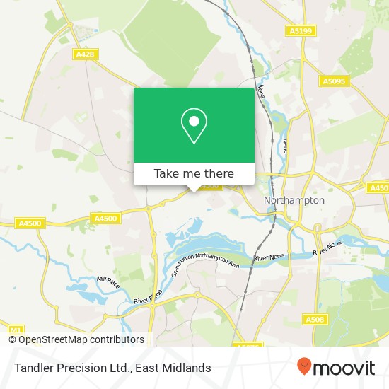 Tandler Precision Ltd. map