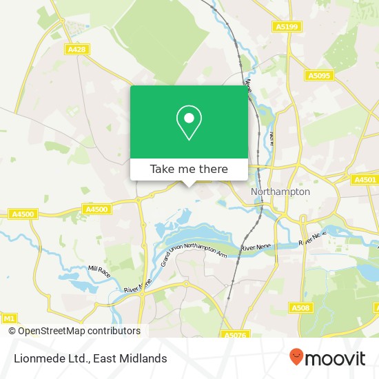 Lionmede Ltd. map