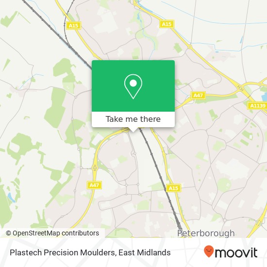 Plastech Precision Moulders map