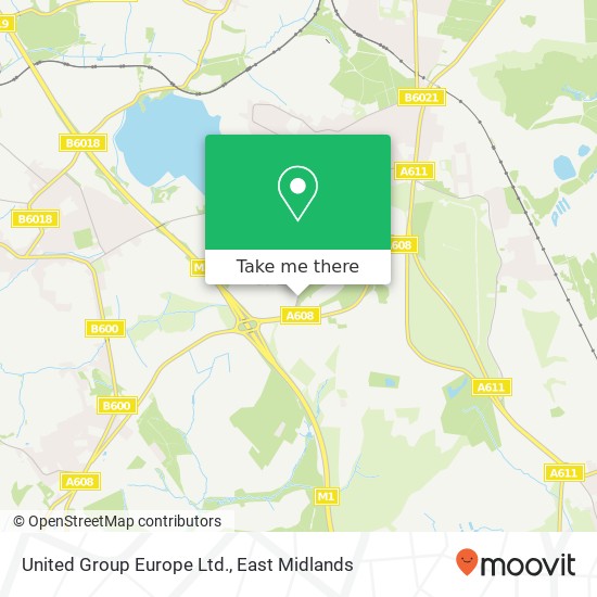 United Group Europe Ltd. map