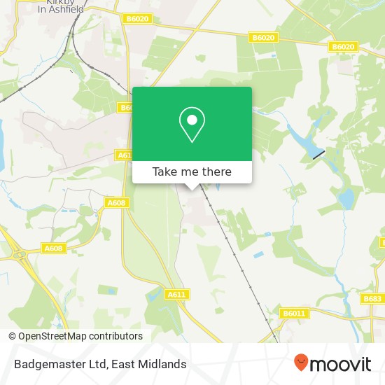 Badgemaster Ltd map