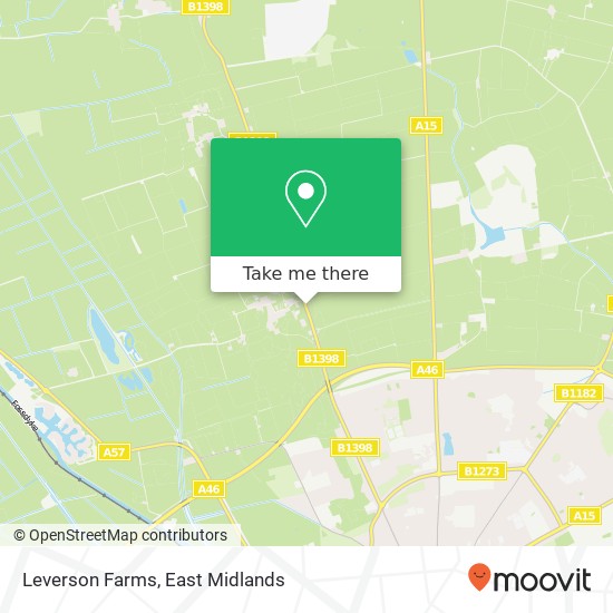 Leverson Farms map