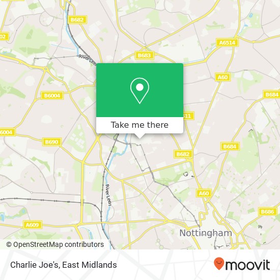 Charlie Joe's map