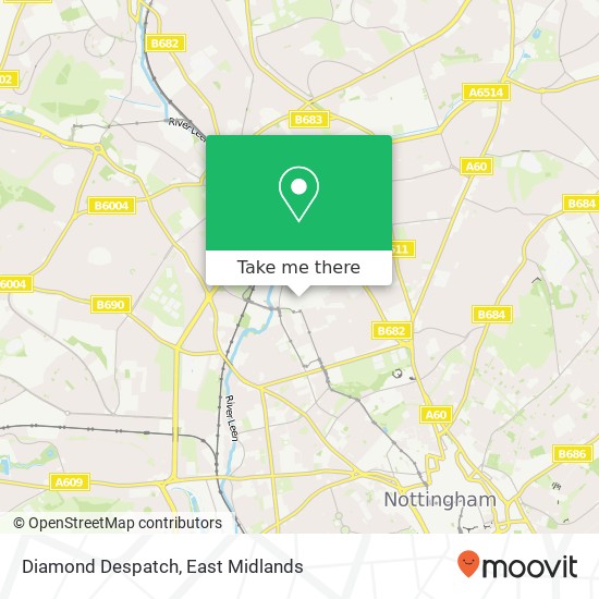 Diamond Despatch map
