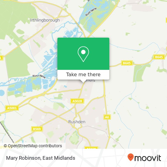 Mary Robinson map