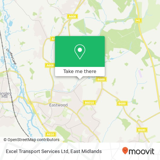 Excel Transport Services Ltd map