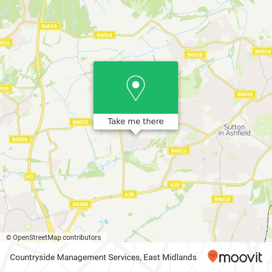 Countryside Management Services map