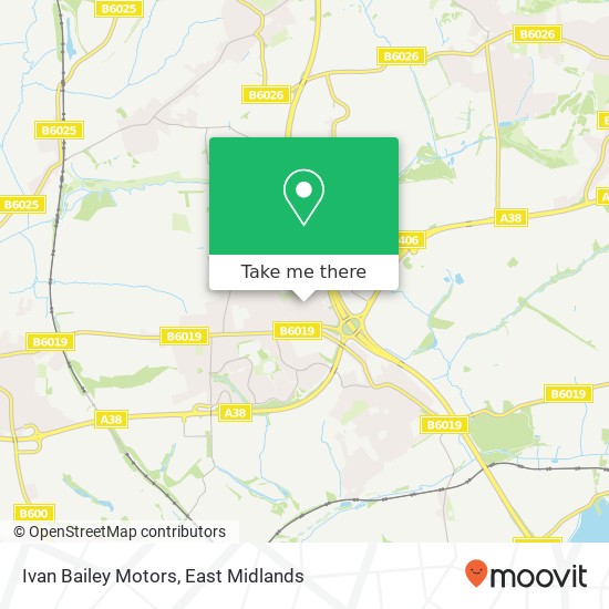 Ivan Bailey Motors map