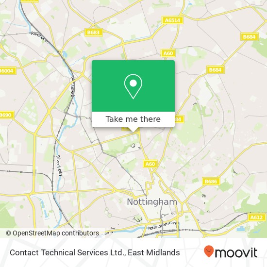 Contact Technical Services Ltd. map
