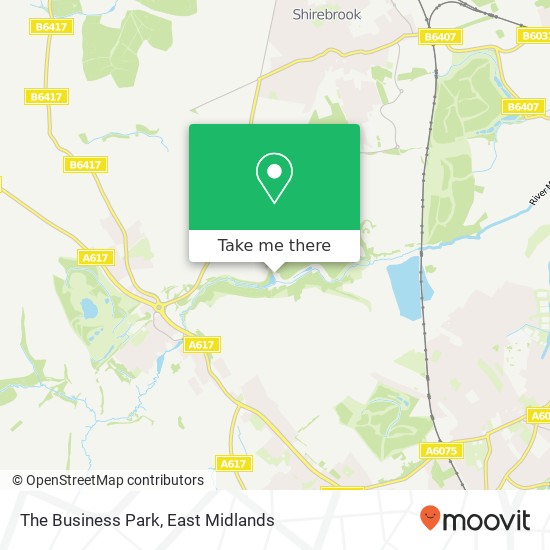 The Business Park map