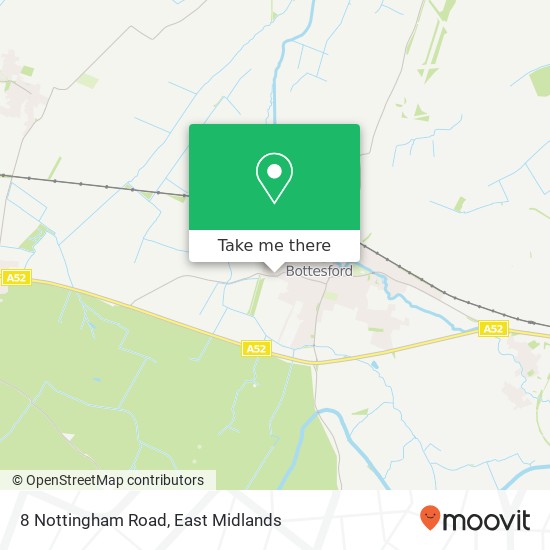 8 Nottingham Road map
