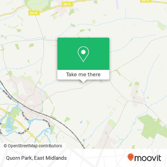 Quorn Park map