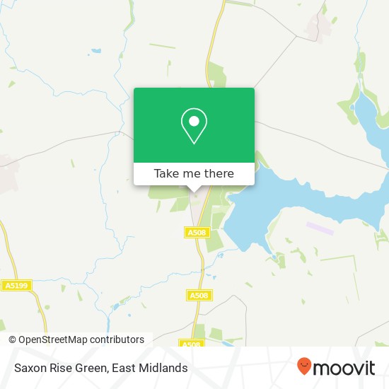 Saxon Rise Green map