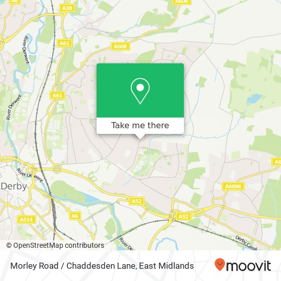 Morley Road / Chaddesden Lane map