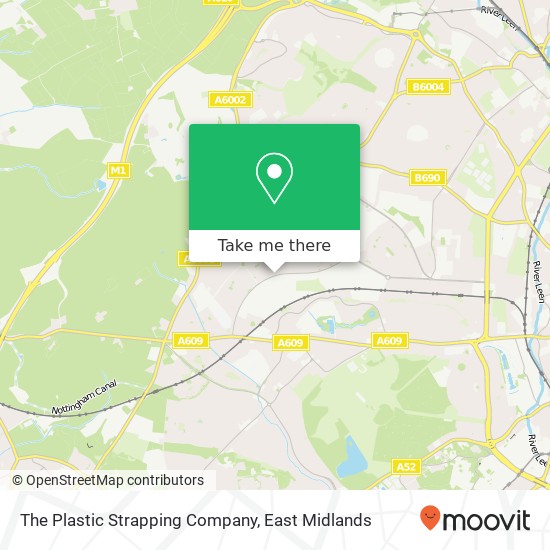 The Plastic Strapping Company map