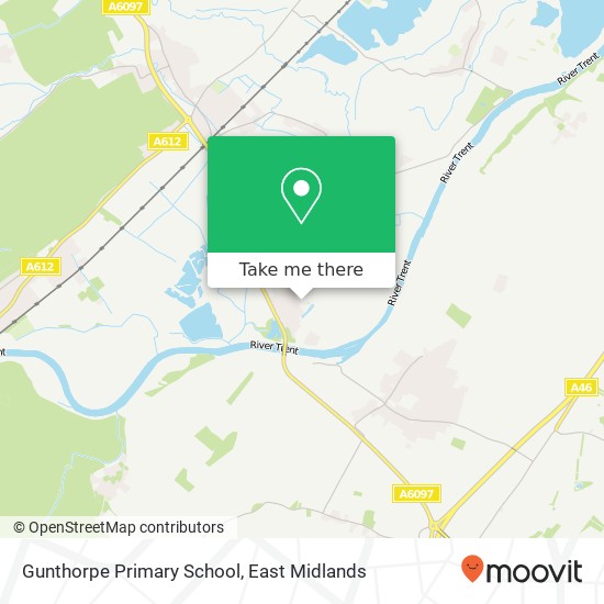 Gunthorpe Primary School map