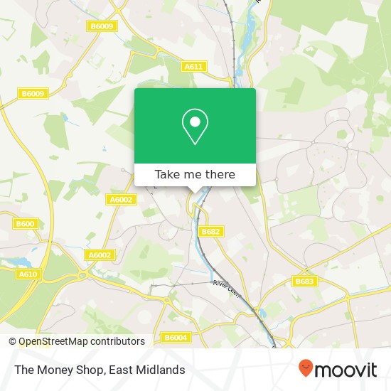 The Money Shop map