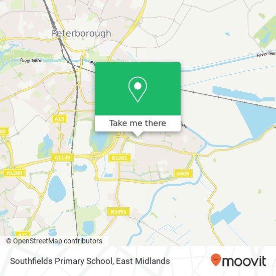 Southfields Primary School map