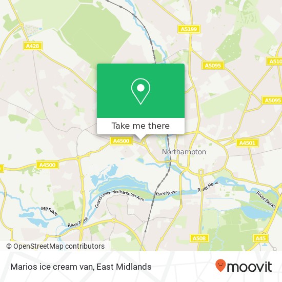 Marios ice cream van map