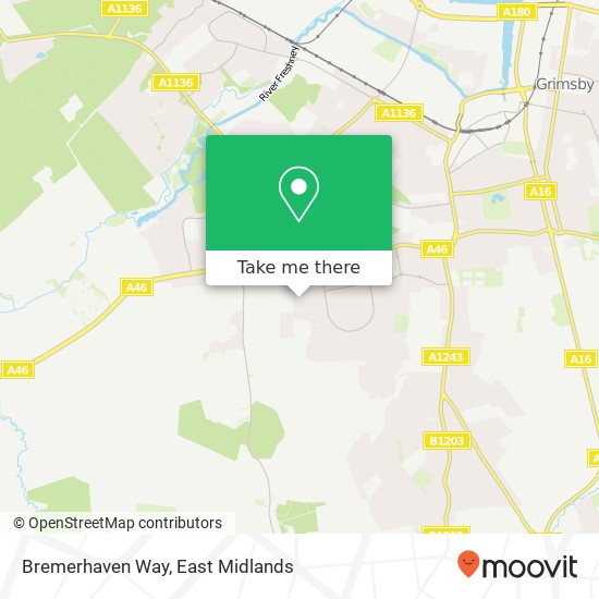 Bremerhaven Way map