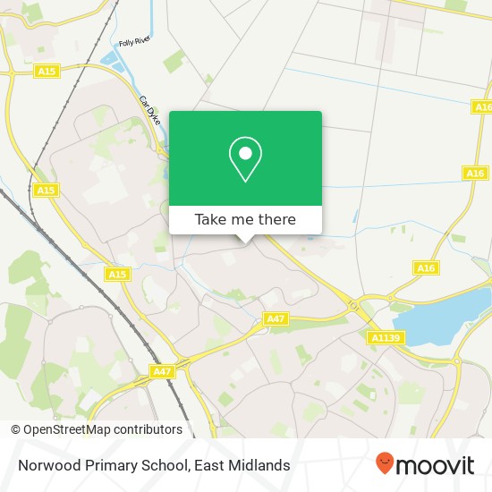 Norwood Primary School map