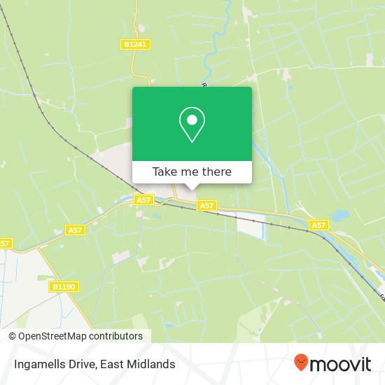 Ingamells Drive map