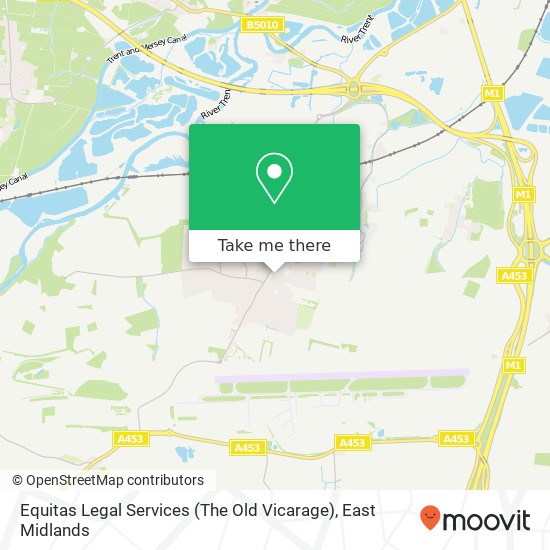 Equitas Legal Services (The Old Vicarage) map