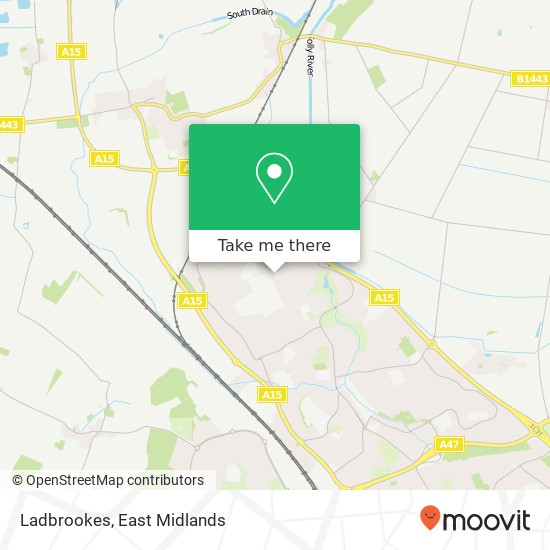 Ladbrookes map