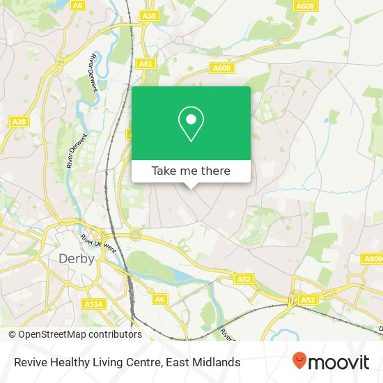 Revive Healthy Living Centre map