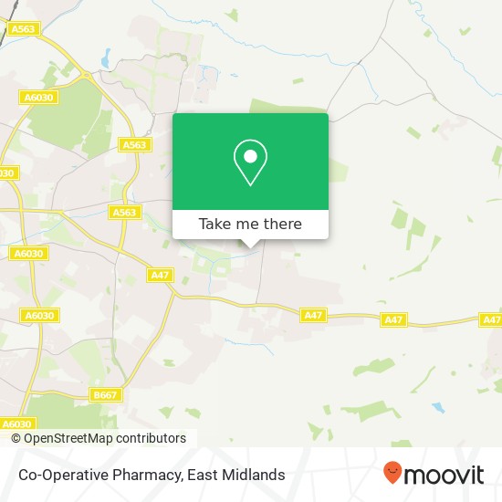 Co-Operative Pharmacy map