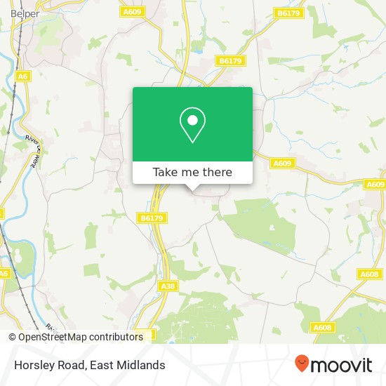 Horsley Road map