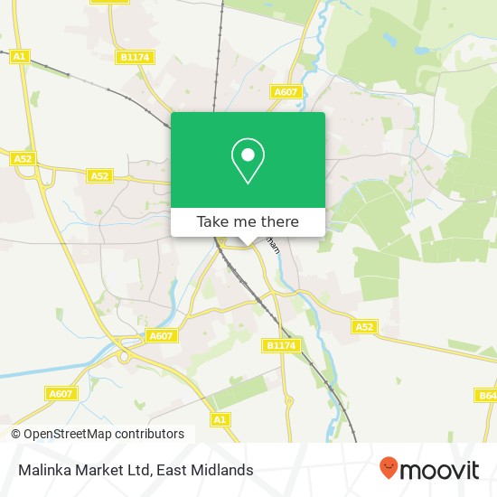 Malinka Market Ltd map