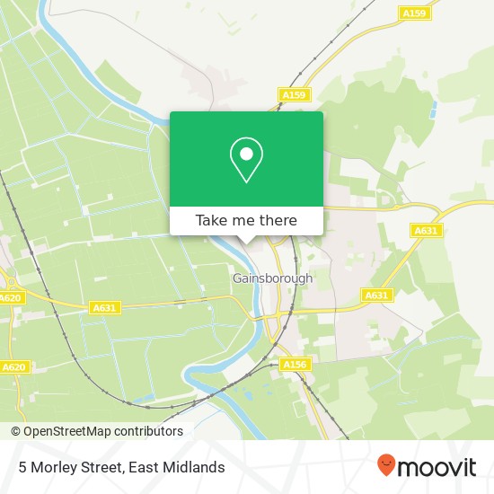 5 Morley Street map