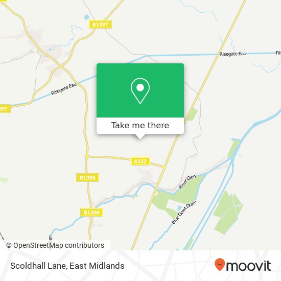 Scoldhall Lane map