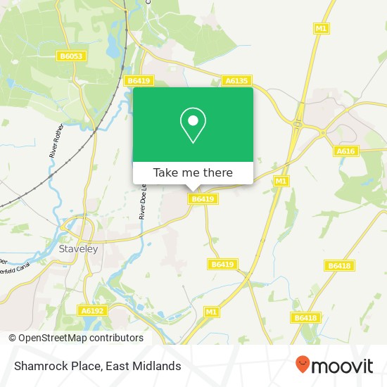 Shamrock Place map