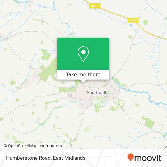 Humberstone Road map