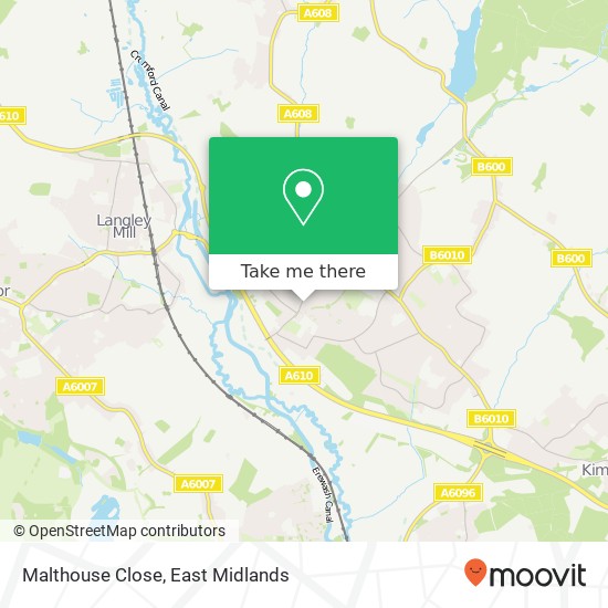Malthouse Close map