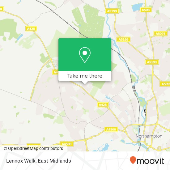 Lennox Walk map