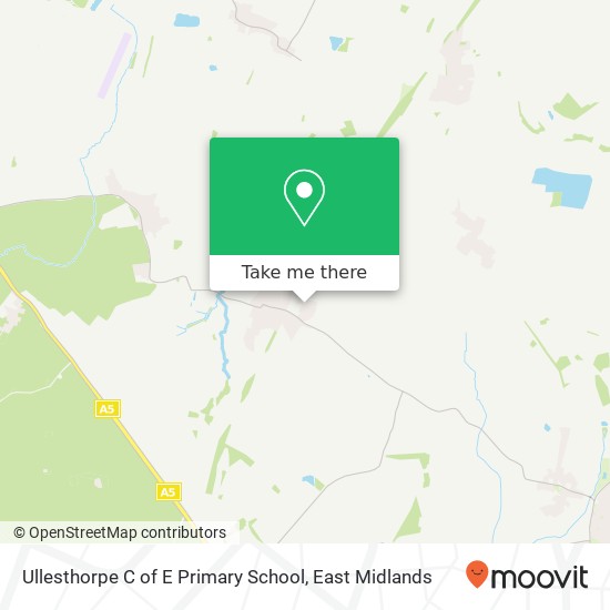 Ullesthorpe C of E Primary School map