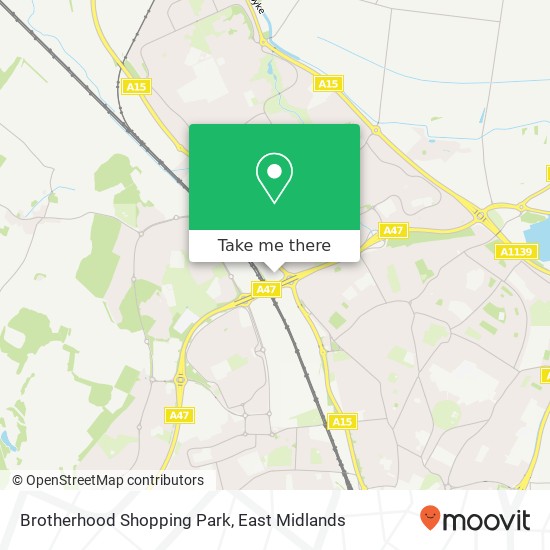 Brotherhood Shopping Park map