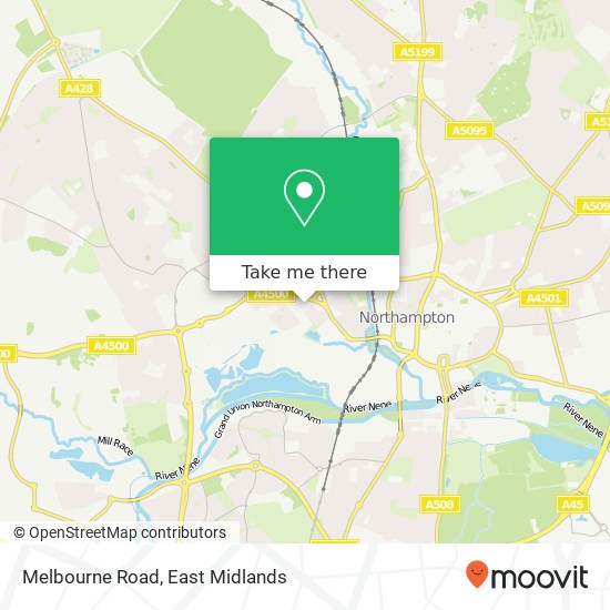 Melbourne Road map