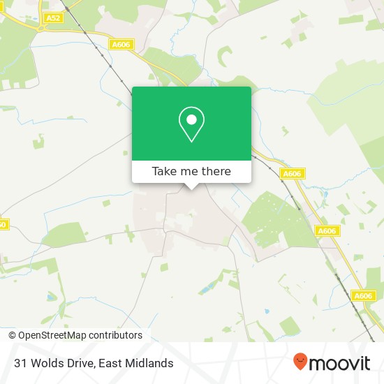 31 Wolds Drive map