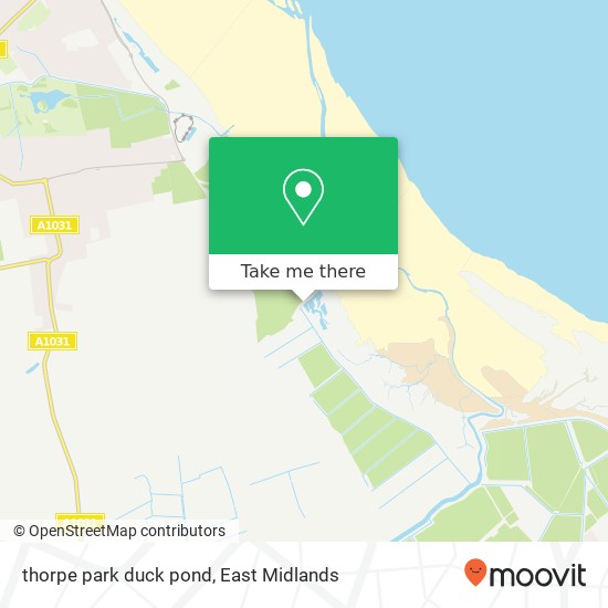 thorpe park duck pond map