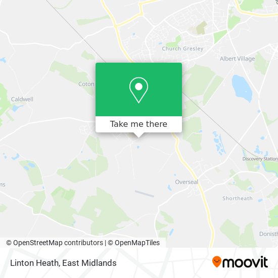 Linton Heath map