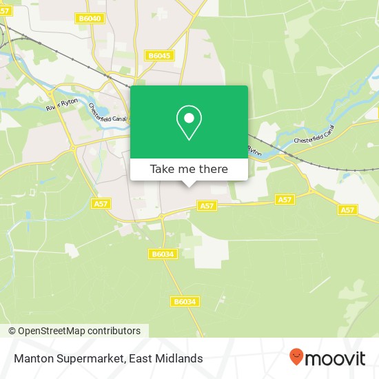 Manton Supermarket map